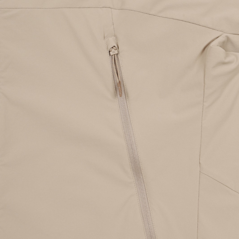 Kolon Sport Men's Softshell Hooded Jacket in L/Beige — men's softshell jacket for breathable hiking