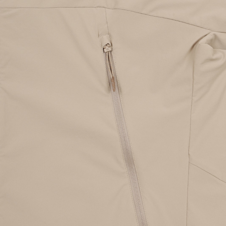 Kolon Sport Men's Softshell Hooded Jacket in L/Beige — men's softshell jacket for breathable hiking