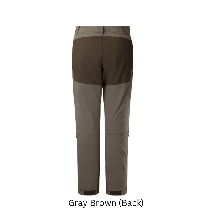 Kolon Sport Men's Wigo Light Regular Fit Pants in Gray Brown — men's pants for lightweight hiking