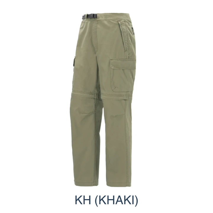 Montbell lightweight performance layer in khaki, a packable and breathable garment designed for outdoor trekking and travel.