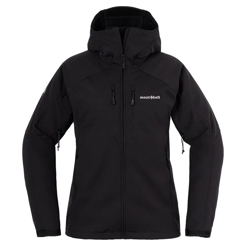 Montbell Shell Jacket Women's CLIMABARRIER Hooded Jacket - Windproof Water resistant