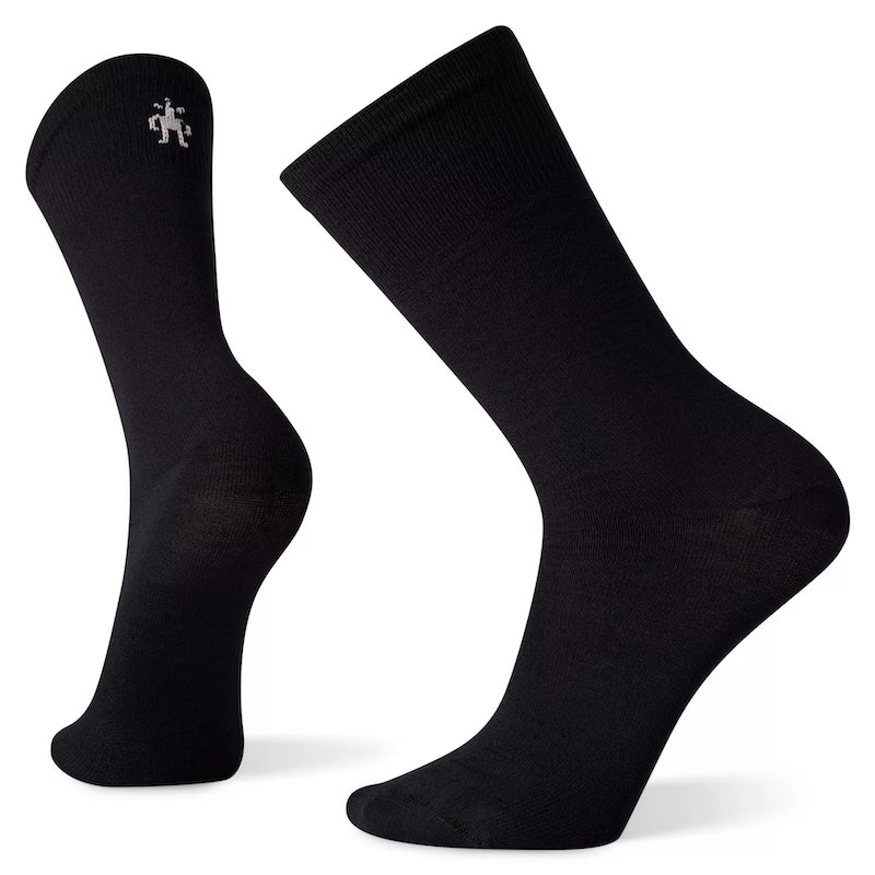 Smartwool Unisex Hike Classic Edition Zero Cushion Liner Crew Socks - Black