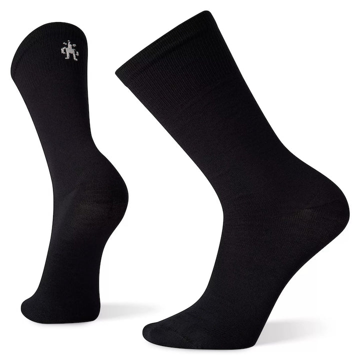 Smartwool Unisex Hike Classic Edition Zero Cushion Liner Crew Socks - Black Natural