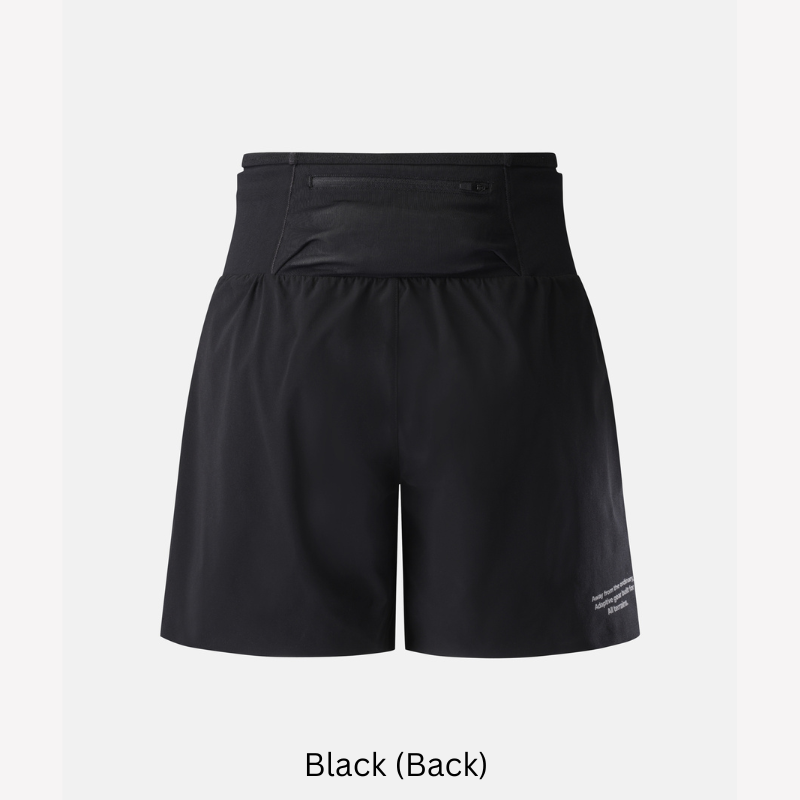 Kolon Sport Trail Running Men's Storage Shorts in Black — men's trail running for trail running