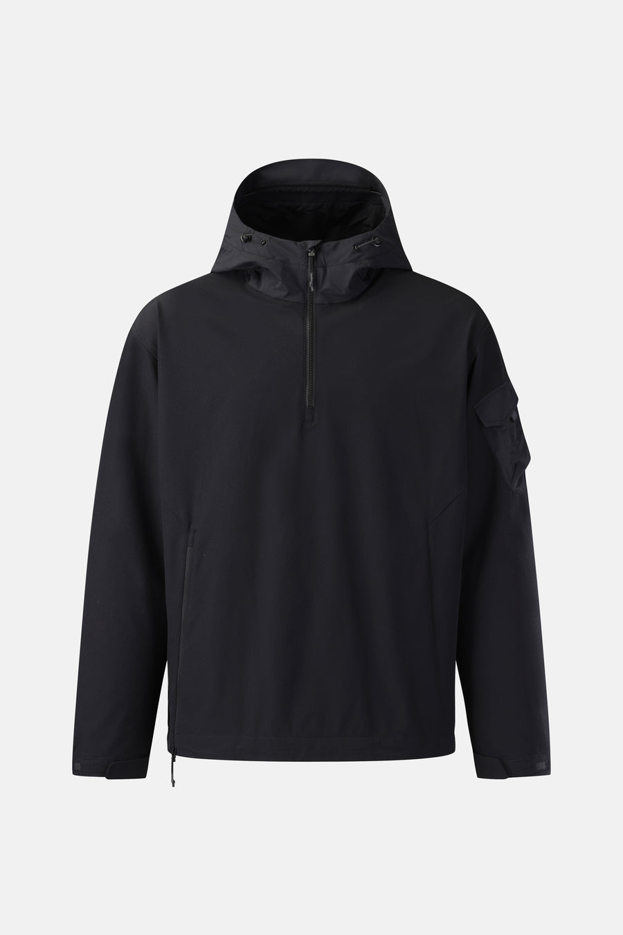 Kolon Sport Men's Woven Pocket Anorak in Black — view 7