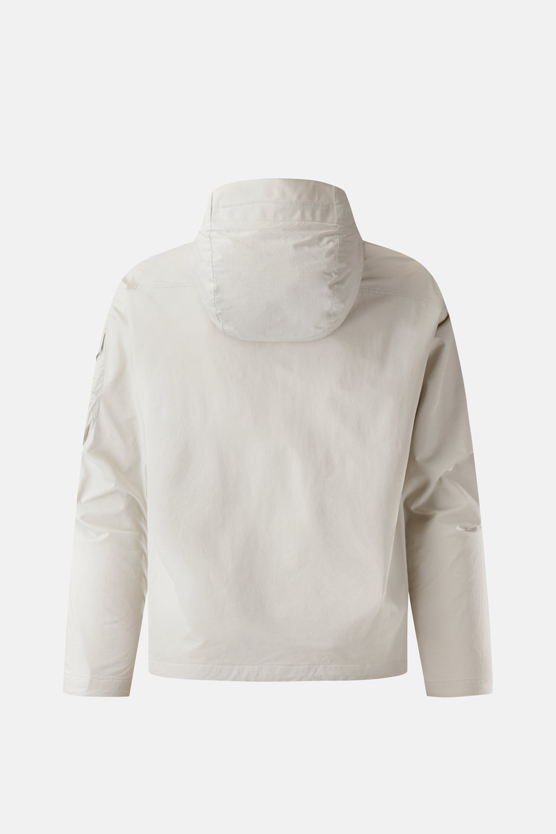 Kolon Sport Men's Woven Pocket Anorak in Greige — front view
