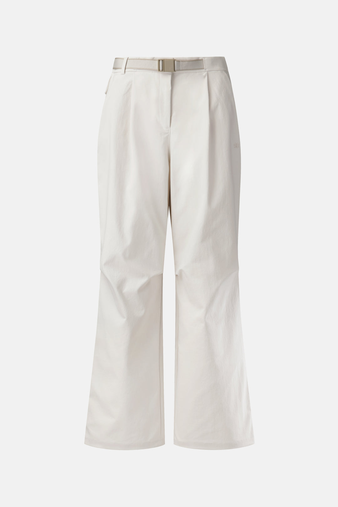 Kolon Sport Women's Loose Fit One Tuck Belted Pants — TVPNS26432CRE_LZ1