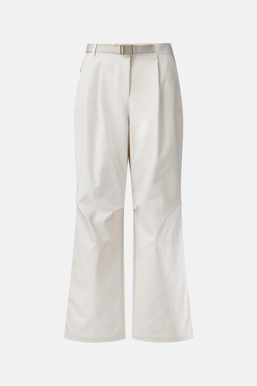 Kolon Sport Women's Loose Fit One Tuck Belted Pants — TVPNS26432CRE_LZ1