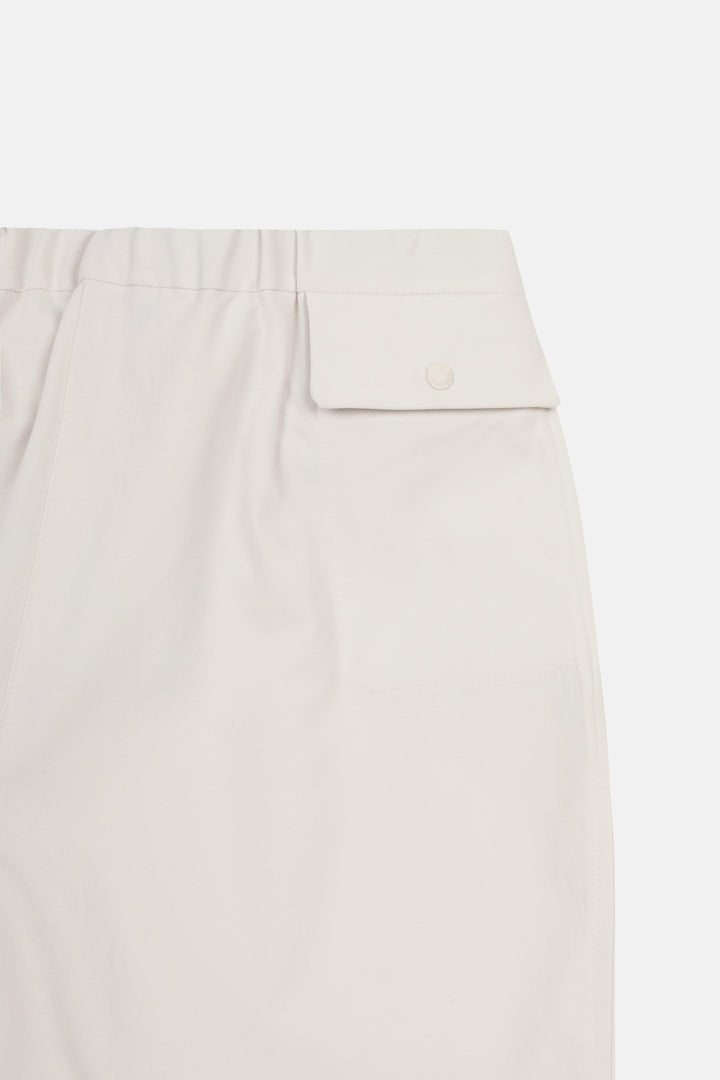 Kolon Sport Women's Loose Fit One Tuck Belted Pants — TVPNS26432CRE_LZ6
