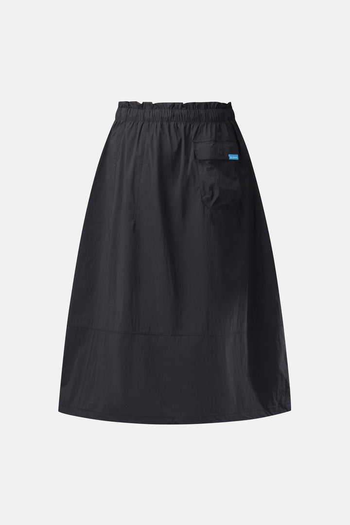Kolon Sport Daypack Skirt in Black — front view