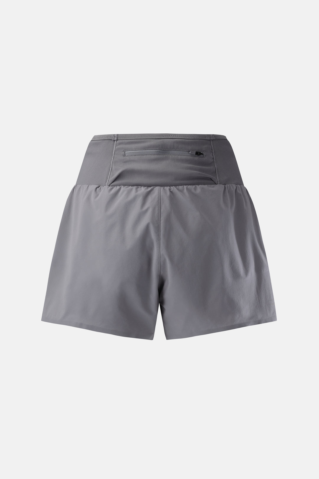 Kolon Sport Trail Running Women's Storage Shorts in Gray — front view