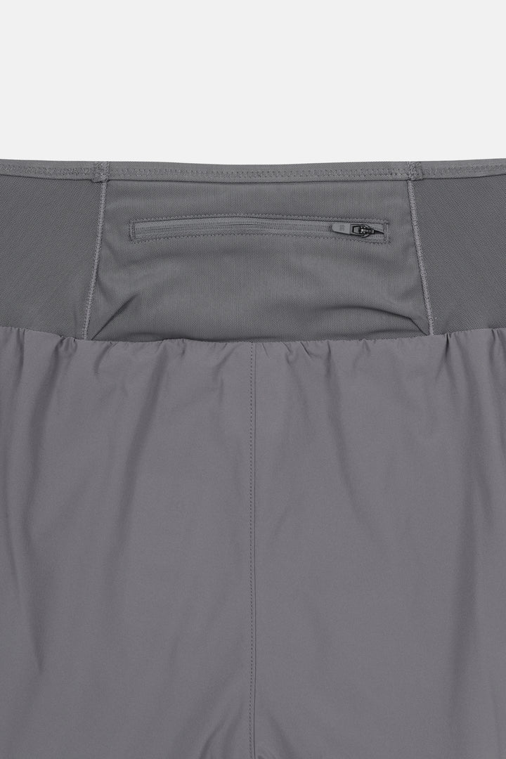 Kolon Sport Trail Running Women's Storage Shorts in Gray — back view