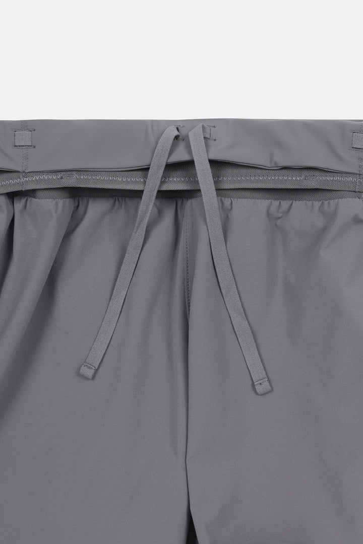 Kolon Sport Trail Running Women's Storage Shorts in Gray — detail