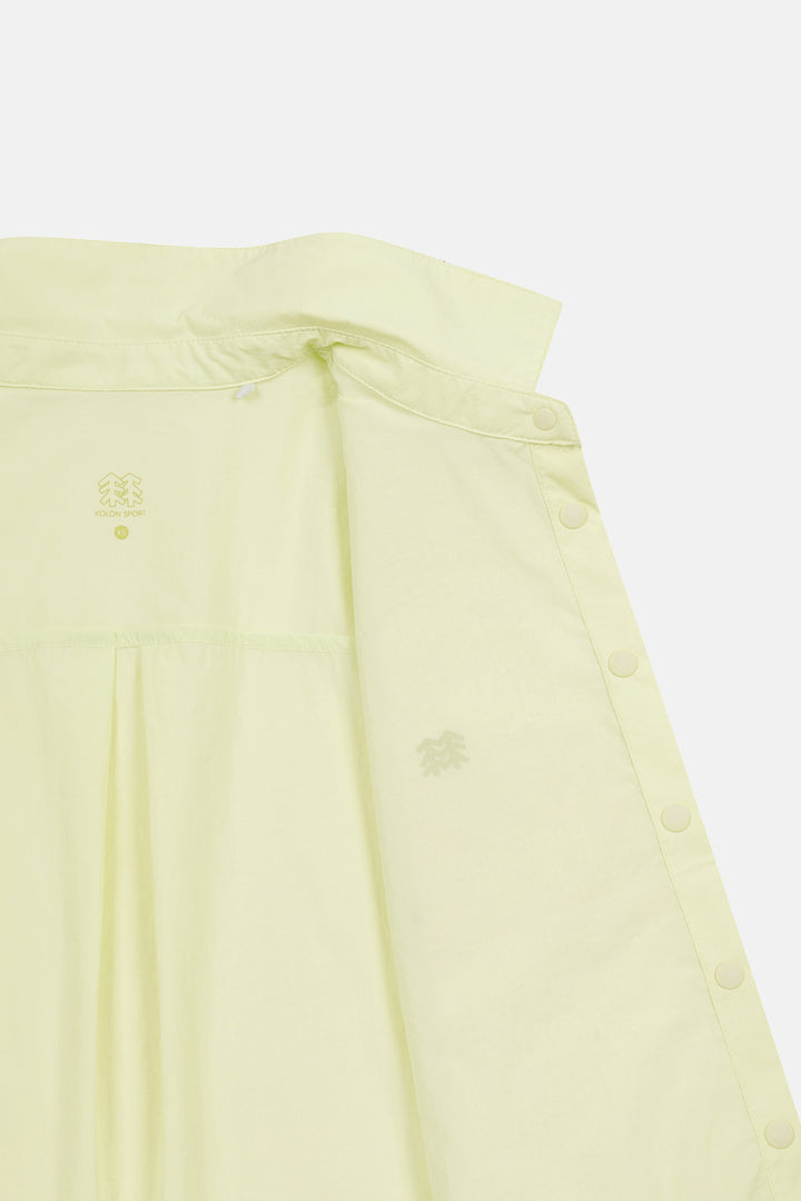 Kolon Sport Women’S Daypack Cropped Short Sleeve Shirt in L/Apple — view 6