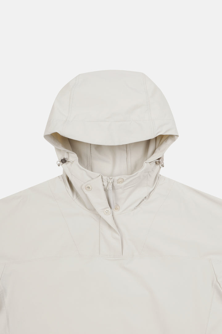 Kolon Sport Women's Woven Long Sleeve Anorak — TVTBS26412GRI_LZ3