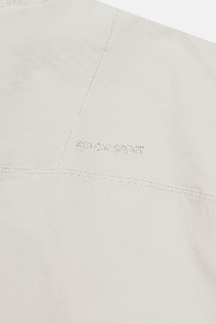 Kolon Sport Women's Woven Long Sleeve Anorak — TVTBS26412GRI_LZ8