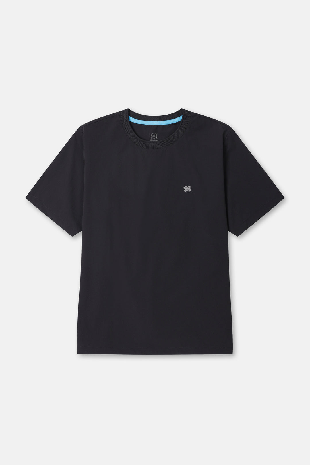 Kolon Sport Daypack Loose Fit Short Sleeve T-Shirt in Black — hero shot