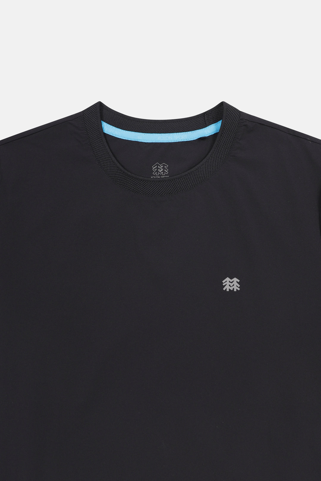 Kolon Sport Daypack Loose Fit Short Sleeve T-Shirt in Black — back view