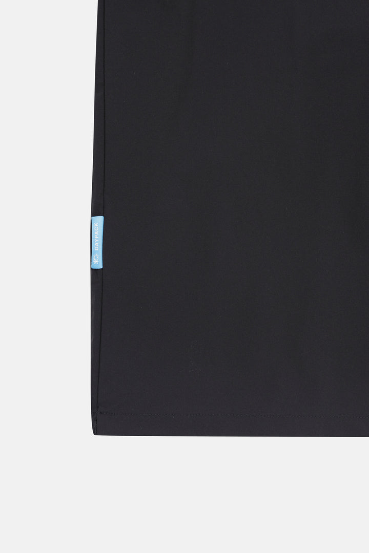 Kolon Sport Daypack Loose Fit Short Sleeve T-Shirt in Black — view 5