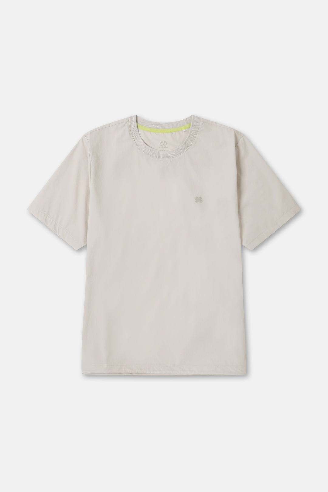 Kolon Sport Daypack Loose Fit Short Sleeve T-Shirt in L/Beige — hero shot