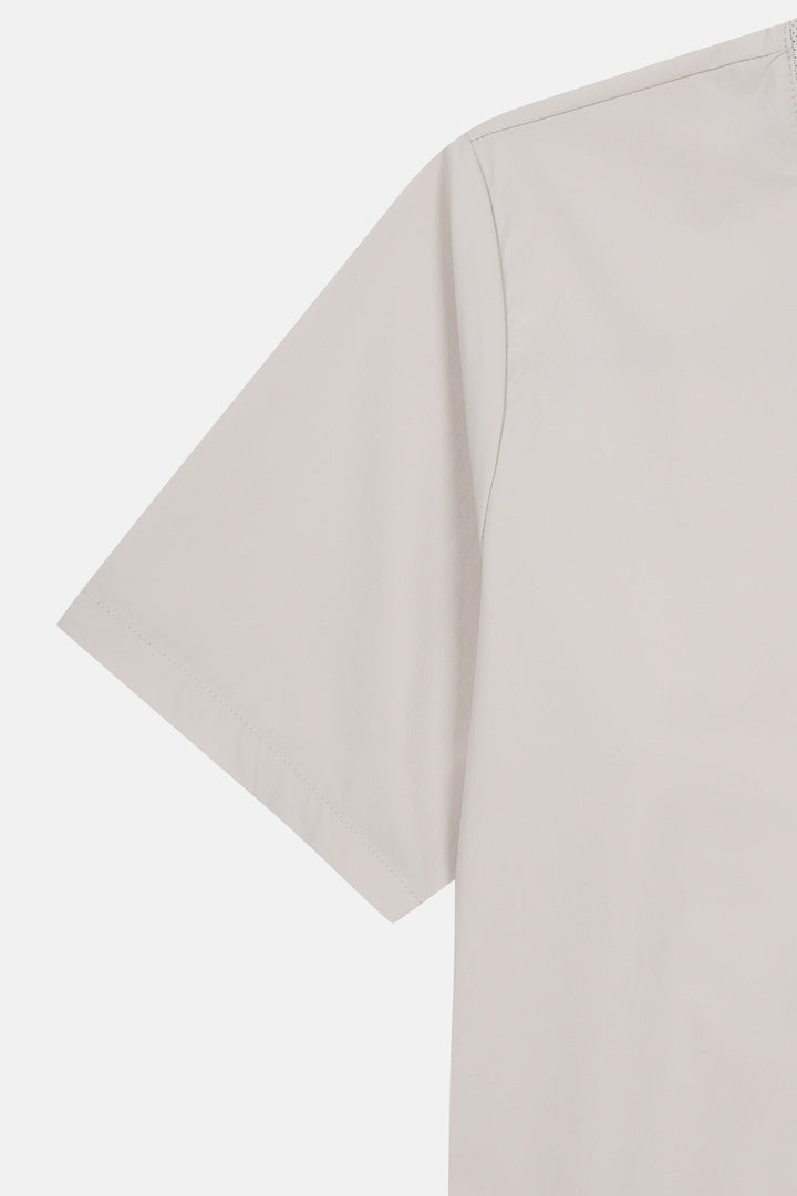 Kolon Sport Daypack Loose Fit Short Sleeve T-Shirt in L/Beige — detail