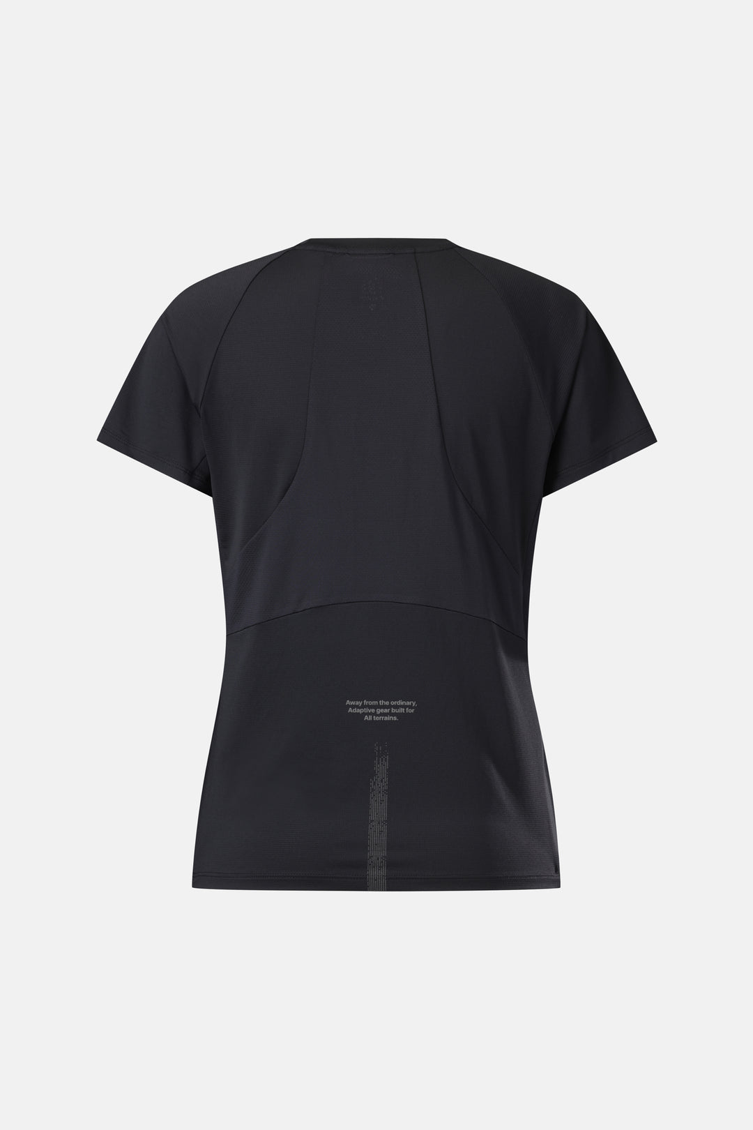 Kolon Sport Trail Running Women's SuperDry Short Sleeve T-Shirt - Black — TVTCX26736BLK_LZ2