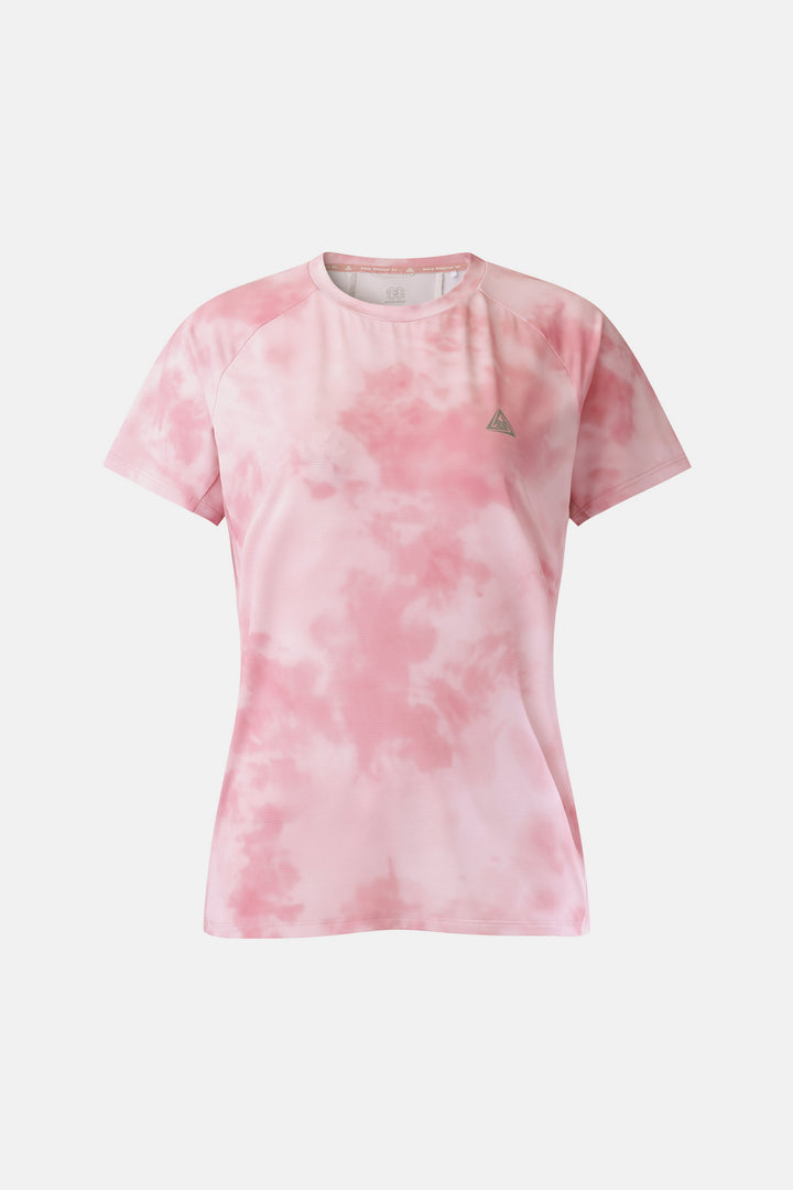 Kolon Sport Trail Running Women's SuperDry Short Sleeve T-Shirt - Pink