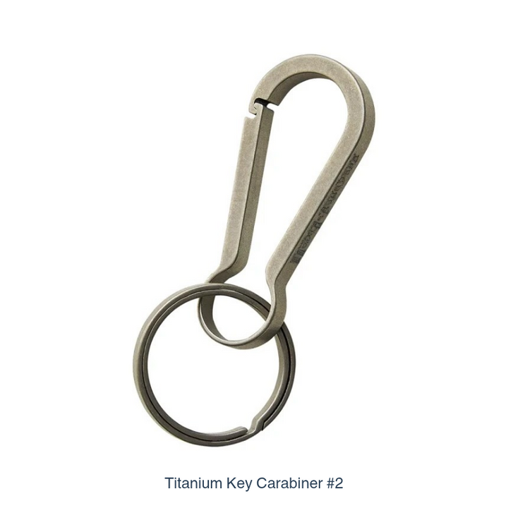 Montbell Titanium Key Carabiner #1/#2