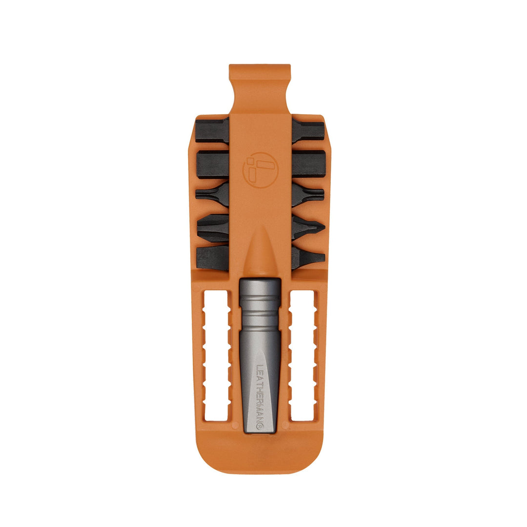 Leatherman Bit Kit Set 3 in Orange with silver driver — Singapore | X-Boundaries