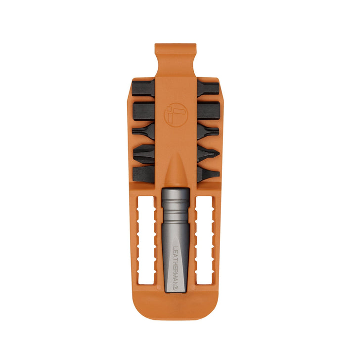 Leatherman Bit Kit Set 3 in Orange with silver driver — Singapore | X-Boundaries