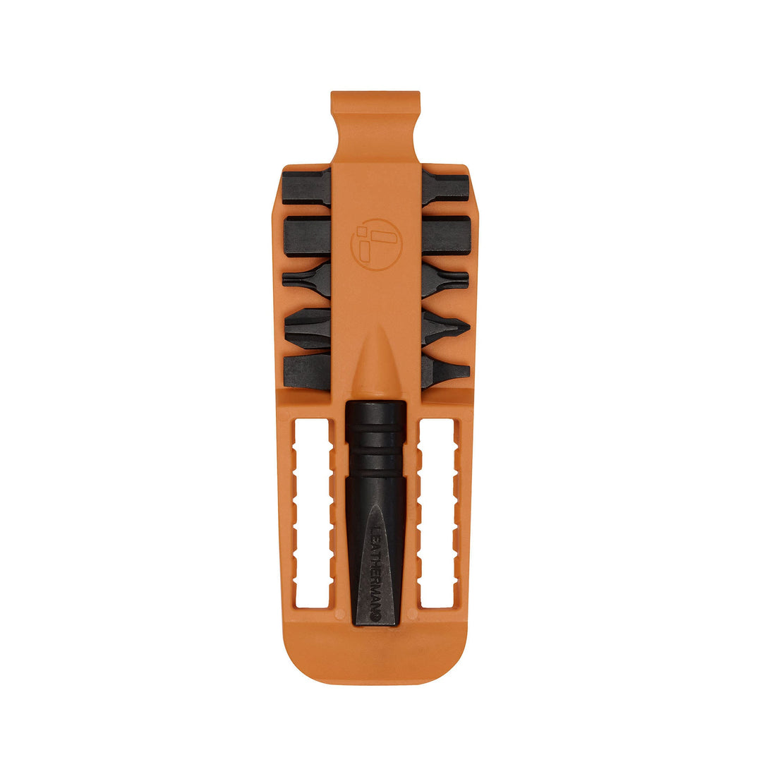 Leatherman Bit Kit Set 3 in Orange with black driver — Singapore | X-Boundaries
