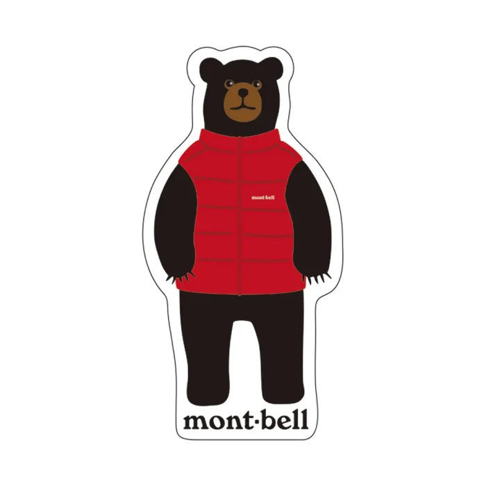 Montbell Sticker Monta Bear #3