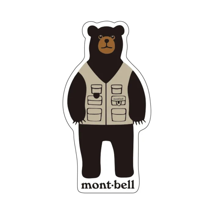 Montbell Sticker Monta Bear #2