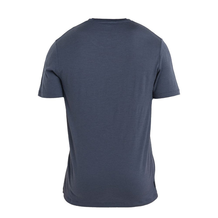 icebreaker Merino T-Shirt Men's 150 Tech Lite II Short Sleeve Crewe T-Shirt Alpine Crossing - Bio Lime Graphite