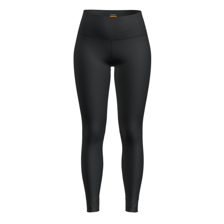 icebreaker Merino Base Layer Women's 200 Oasis High Rise Thermal Leggings black 