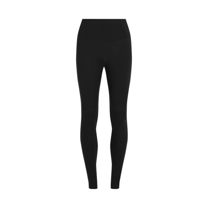icebreaker Merino Base Layer Women's 200 Oasis High Rise Thermal Leggings black 