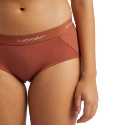 icebreaker Merino Undergarment Women's Sprite Hot Pants - Tempo, Flux Green