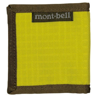 Montbell Coin Wallet Black Citron Yellow