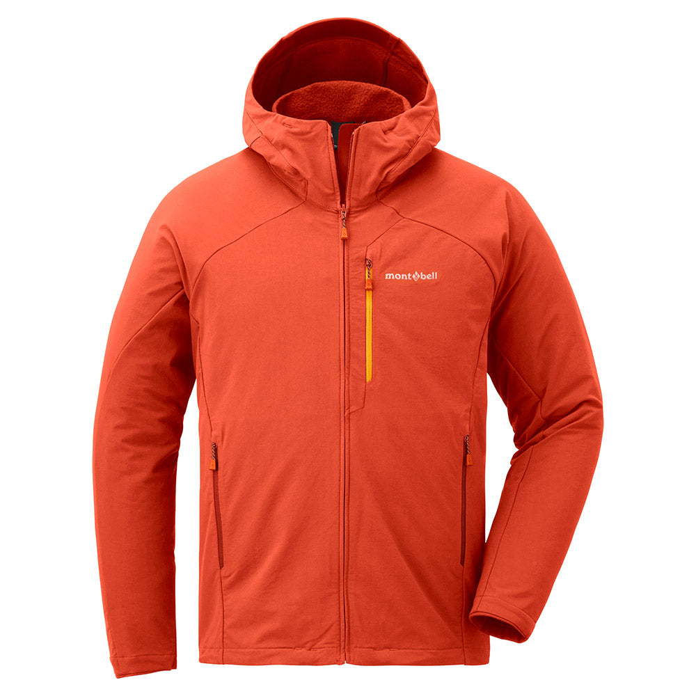 Montbell Jacket Men's CLIMAPRO 200 Hooded - Wind resistance Water repellent