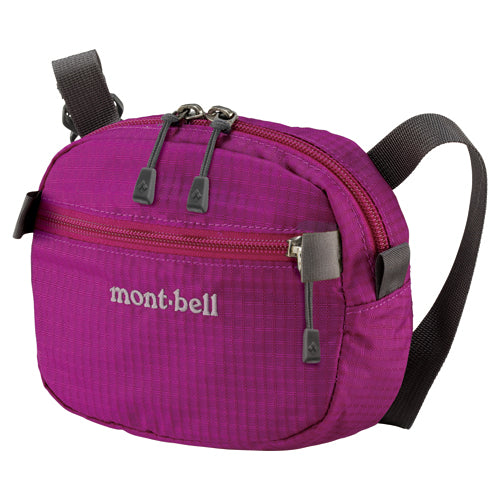 Montbell Belt Pouch 1L - CITRON YELLOW, DARK FUCHSIA, Arriving after 4 Nov