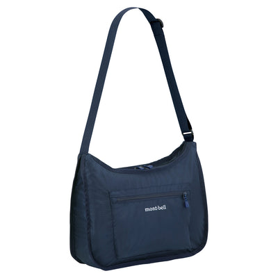 Montbell Lightweight Shoulder Bag S 8L Black - Casual Foldable Pocketable