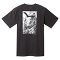 Montbell T-Shirt Unisex Pear Skin Cotton T Dangai - Dark Charcoal, White