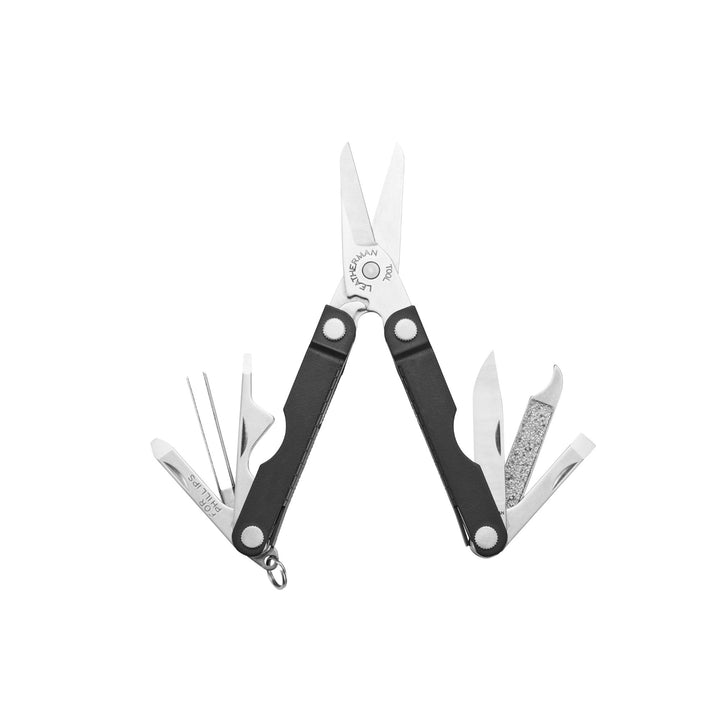 Leatherman Micra keychain multi-tool in Jet Black — Singapore | X-Boundaries