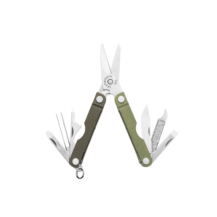 Leatherman Micra keychain multi-tool in Spruce — Singapore | X-Boundaries