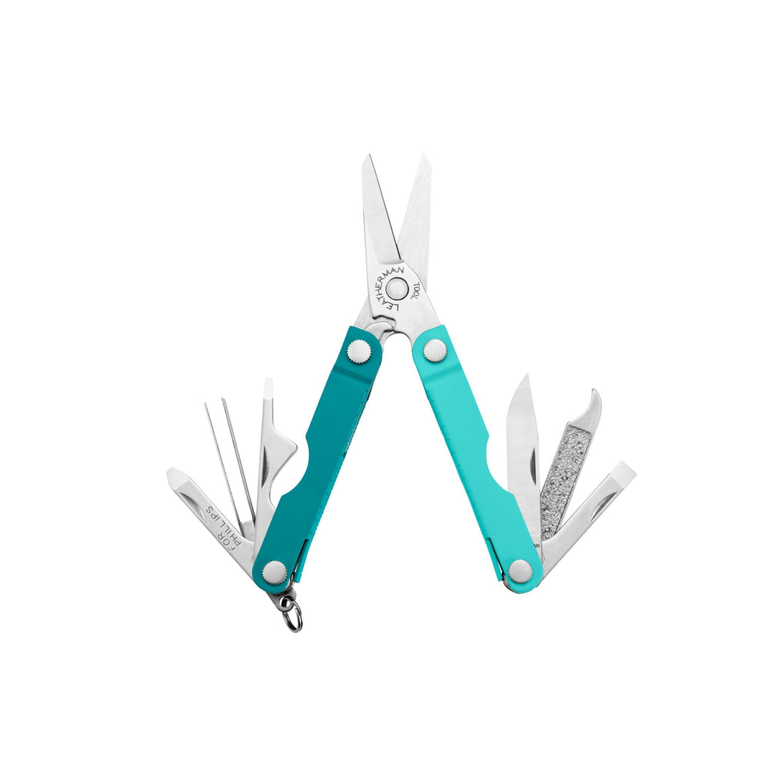 Leatherman Micra keychain multi-tool in Parakeet — Singapore | X-Boundaries
