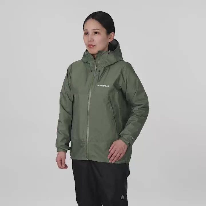 Montbell Women's Rain Hiker Jacket product video