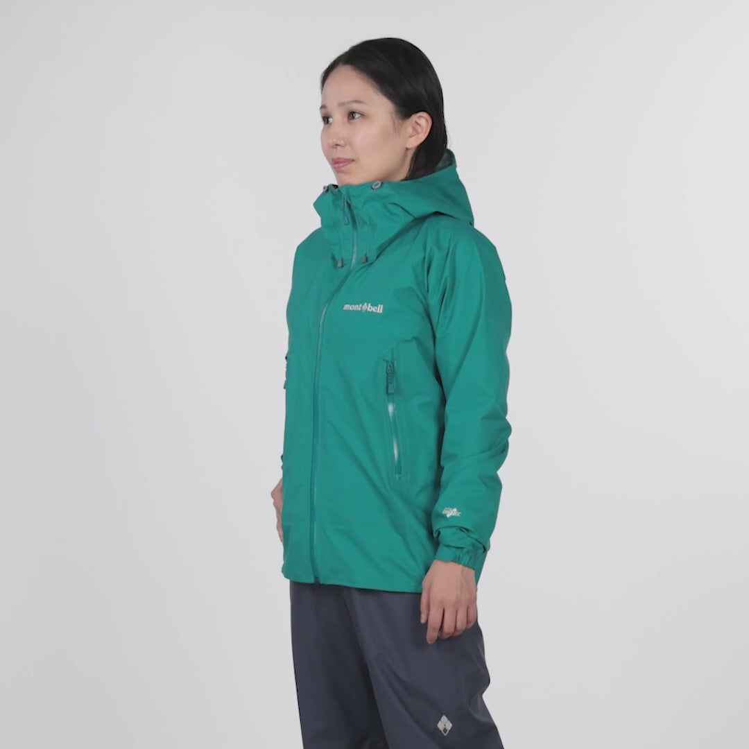 Montbell Women's Storm Cruiser Jacket product video