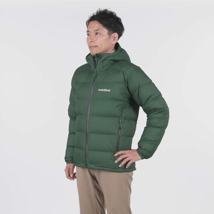 Montbell Men's Permafrost Light Down Parka product video