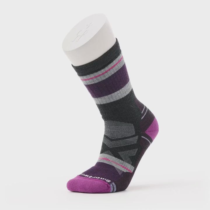 Smartwool Women's Hike Full Cushion Saturnsphere Crew Socks - Charcoal