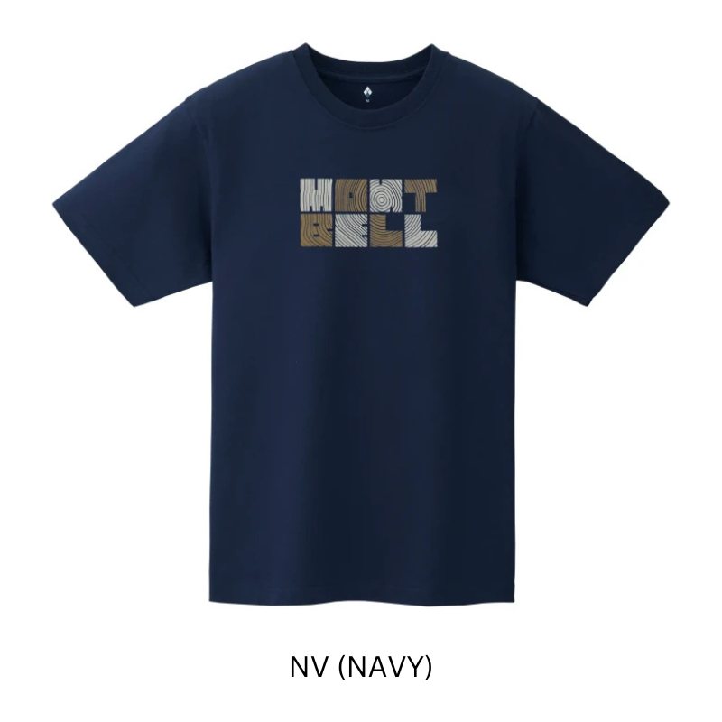 Montbell T-Shirt Women's Pear Skin Cotton T Wood - Navy